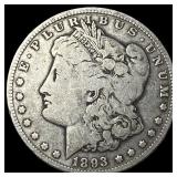 1893 Morgan Silver Dollar NICELY CIRCULATED