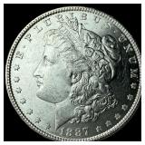 1887 Silver Morgan Dollar CHOICE BU