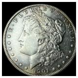 1901-S Silver Morgan Dollar CLOSELY  UNCIRCULATED