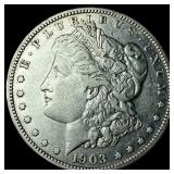 1903-S Silver Morgan Dollar NEARLY  UNCIRCULATED