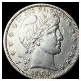 1900-S Silver Barber Half Dollar HIGH GRADE