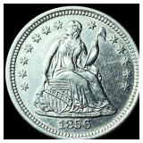 1856-O Silver Seated Liberty Half Dime  UNCIRCULA