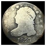1827 Silver Capped Bust Half Dollar NICELY  CIRCU