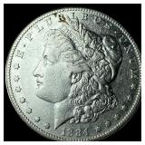 1884-S Morgan Dollar CLOSELY UNCIRCULATED