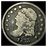 1833 Capped Bust Half Dime LIGHTLY CIRCULATED