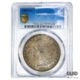 1889-O Morgan Silver Dollar PCGS MS62