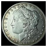 1893 Morgan Silver Dollar NEARLY UNCIRCULATED