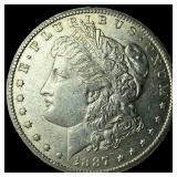 1887-S Silver Morgan Dollar CLOSELY  UNCIRCULATED