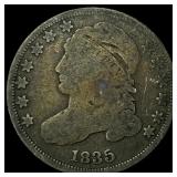 1835 Capped Bust Dime NICELY CIRCULATED