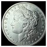1897-O Silver Morgan Dollar NEARLY  UNCIRCULATED