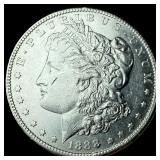 1888-S Silver Morgan Dollar CHOICE AU
