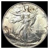 1947 Silver Walking Liberty Half Dollar  UNCIRCUL