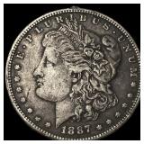 1887-S Silver Morgan Dollar CLOSELY  UNCIRCULATED
