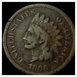1868 Indian Head Cent NICELY CIRCULATED
