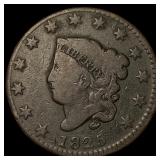 1825 Coronet Head Large Cent NICELY  CIRCULATED