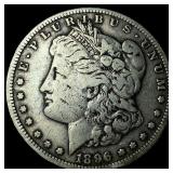 1896-S Silver Morgan Dollar LIGHTLY  CIRCULATED