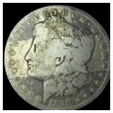 1890-CC Silver Morgan Dollar LIGHTLY  CIRCULATED