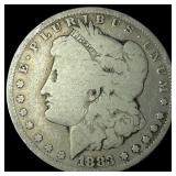 1883-CC Silver Morgan Dollar LIGHTLY  CIRCULATED