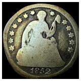 1852-O Silver Seated Liberty Half Dime NICELY  CI