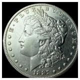 1887-O Silver Morgan Dollar CLOSELY  UNCIRCULATED