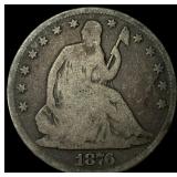 1876 Seated Liberty Half Dollar UNCIRCULATED