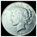 1923-S Silver Peace Dollar UNCIRCULATED
