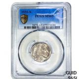 1931-S Buffalo Nickel PCGS MS65