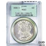 1899-O Morgan Silver Dollar PCGS MS63