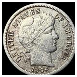 1896-O Silver Barber Dime HIGH GRADE