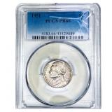 1951 Jefferson Nickel PCGS PR66