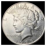 1926-S Silver Peace Dollar CLOSELY  UNCIRCULATED
