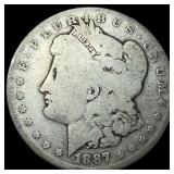 1887 Silver Morgan Dollar NICELY CIRCULATED