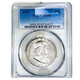 1963 Franklin Half Dollar PCGS MS65