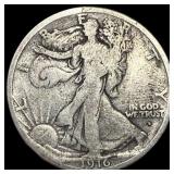 1916-D Silver Walking Liberty Half Dollar  NICELY
