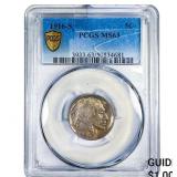 1916-S Buffalo Nickel PCGS MS63