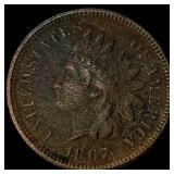 1867 Indian Head Cent HIGH GRADE
