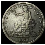 1878-S Silver Trade Dollar LIGHTLY CIRCULATED