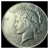 1935 Silver Peace Dollar HIGH GRADE