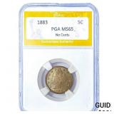 1883 Liberty Victory Nickel PGA MS65 No Cents