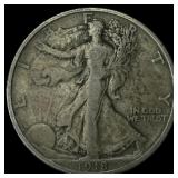1918 Walking Liberty Half Dollar LIGHTLY  CIRCULA