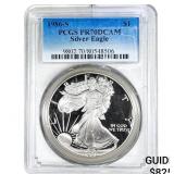 1986-S Silver Eagle PCGS PR70 DCAM