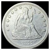 1877 Seated Liberty Quarter CLOSELY  UNCIRCULATED