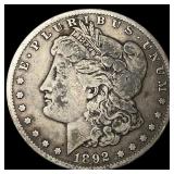 1892-S Silver Morgan Dollar LIGHTLY  CIRCULATED