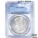 1882-S Morgan Silver Dollar PCGS MS64