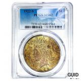 1922-S Silver Peace Dollar PCGS MS62