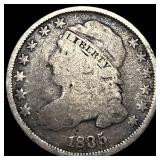 1835 Capped Bust Dime NICELY CIRCULATED