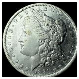 1891-O Silver Morgan Dollar NEARLY  UNCIRCULATED