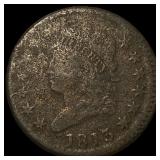 1813 Classic Head Large Cent NICELY  CIRCULATED