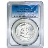 1959 Franklin Half Dollar PCGS MS65 "Bugs Bunny"