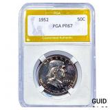 1952 Franklin Half Dollar PGA PR67
